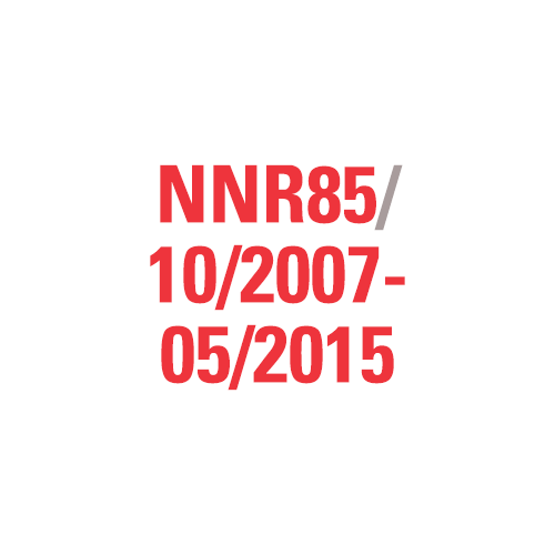 NNR85 10/2007-05/2015